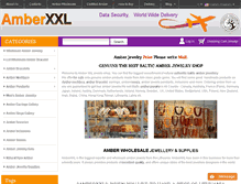 Tablet Screenshot of amberxxl.com